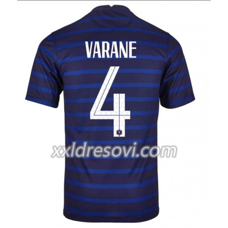 Francuska Raphael Varane 4 Domaći Nogometni Dres EURO 2020